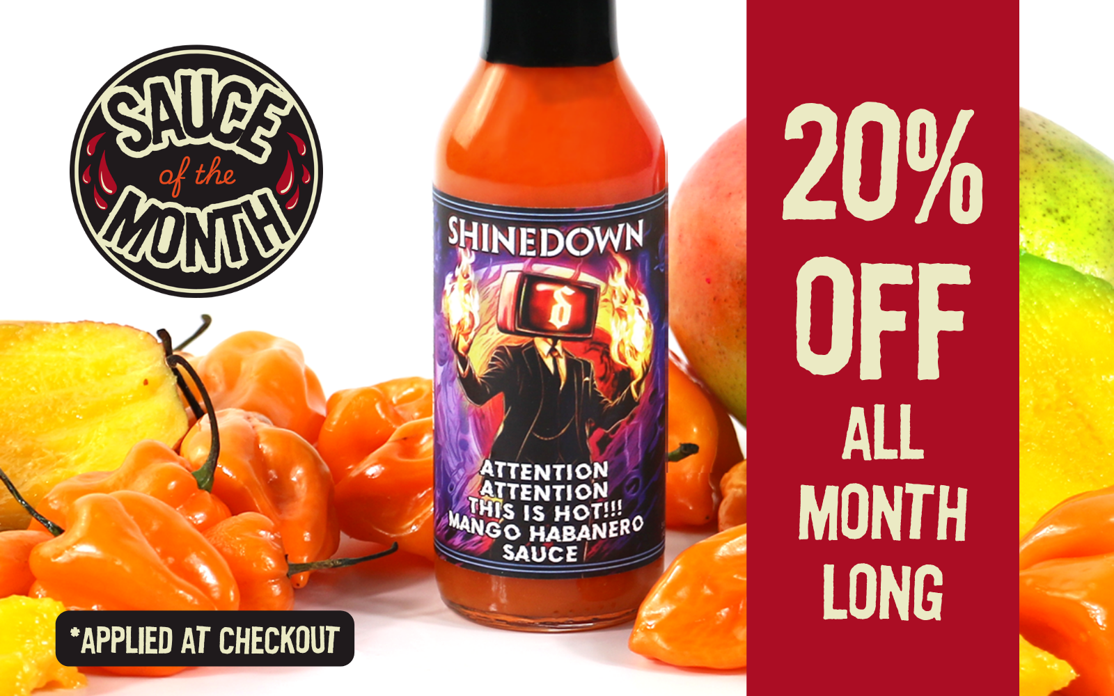 June's Sauce of the Month: Attention Attention This Is Hot!!!