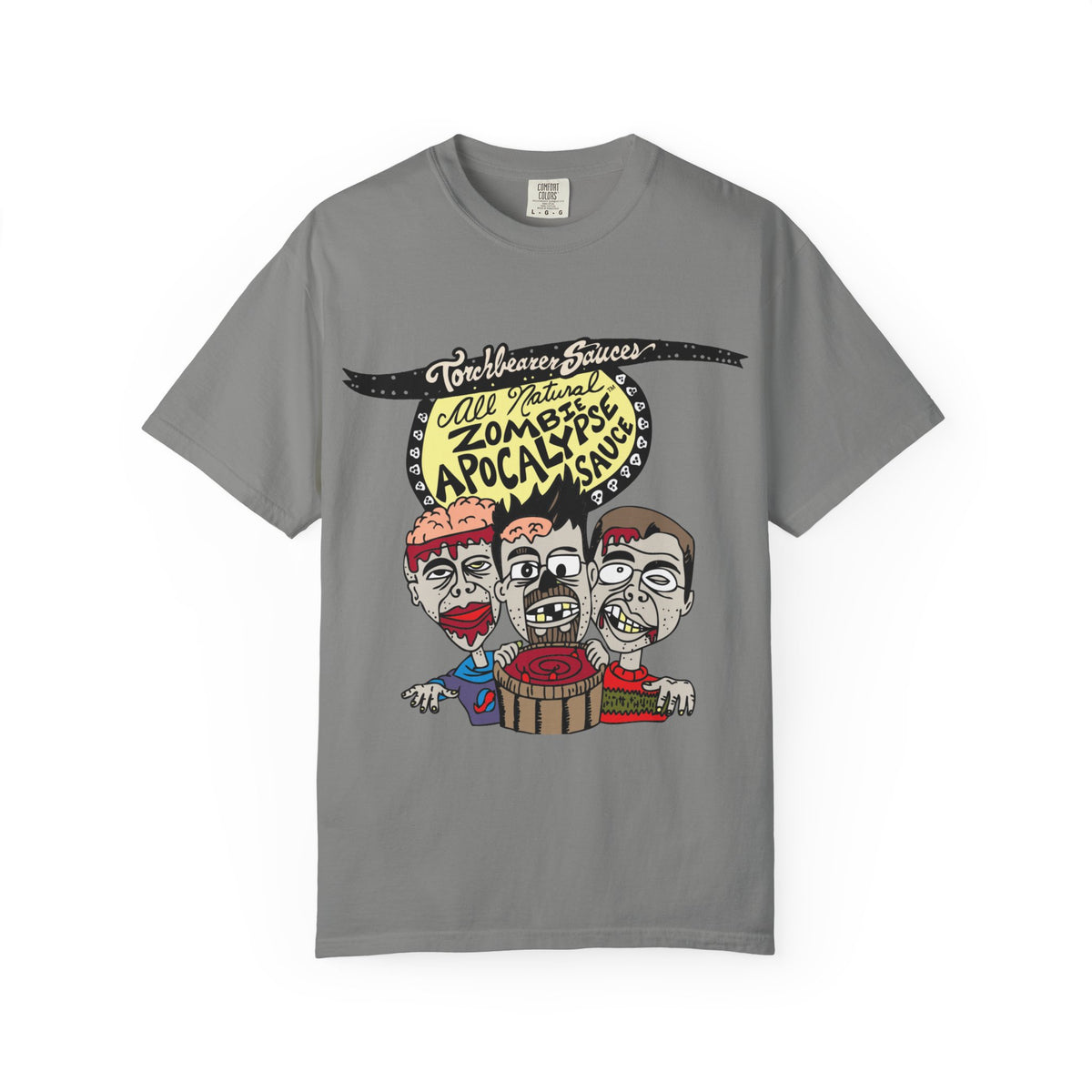 Zombie Apocalypse Character T-Shirt (multiple colors available)