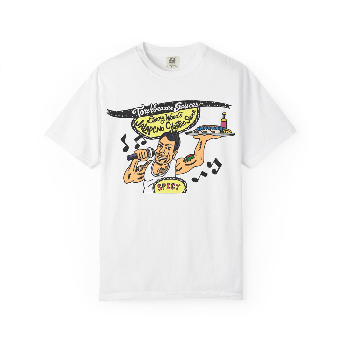 Danny Wood's Jalapeno Cilantro T-Shirt (3 colors available)