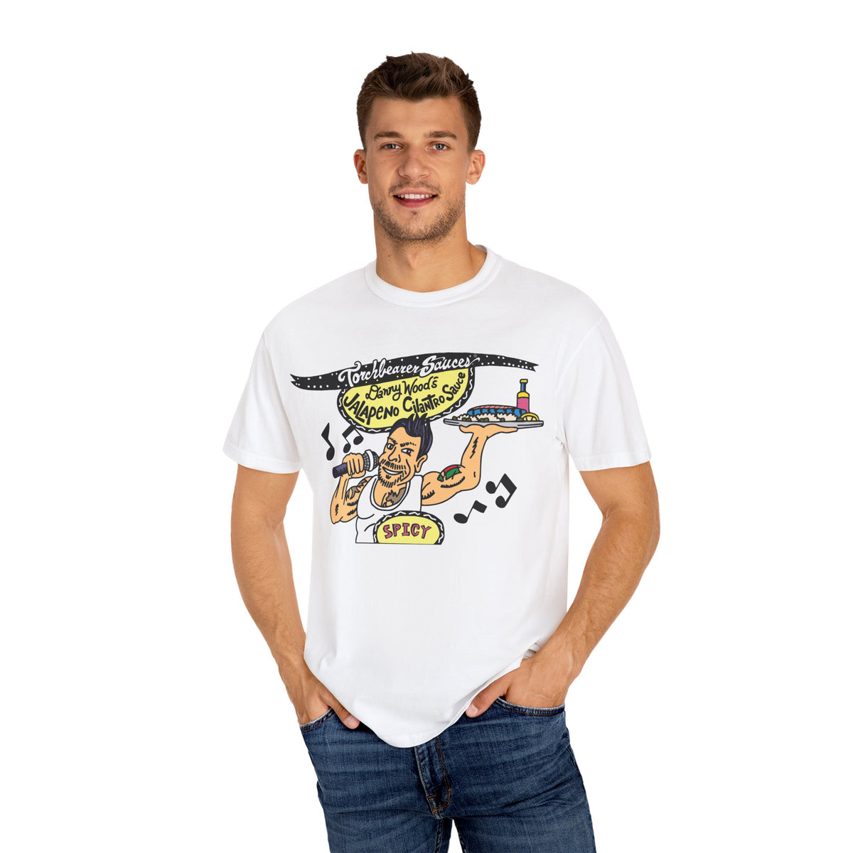Danny Wood's Jalapeno Cilantro T-Shirt (3 colors available)