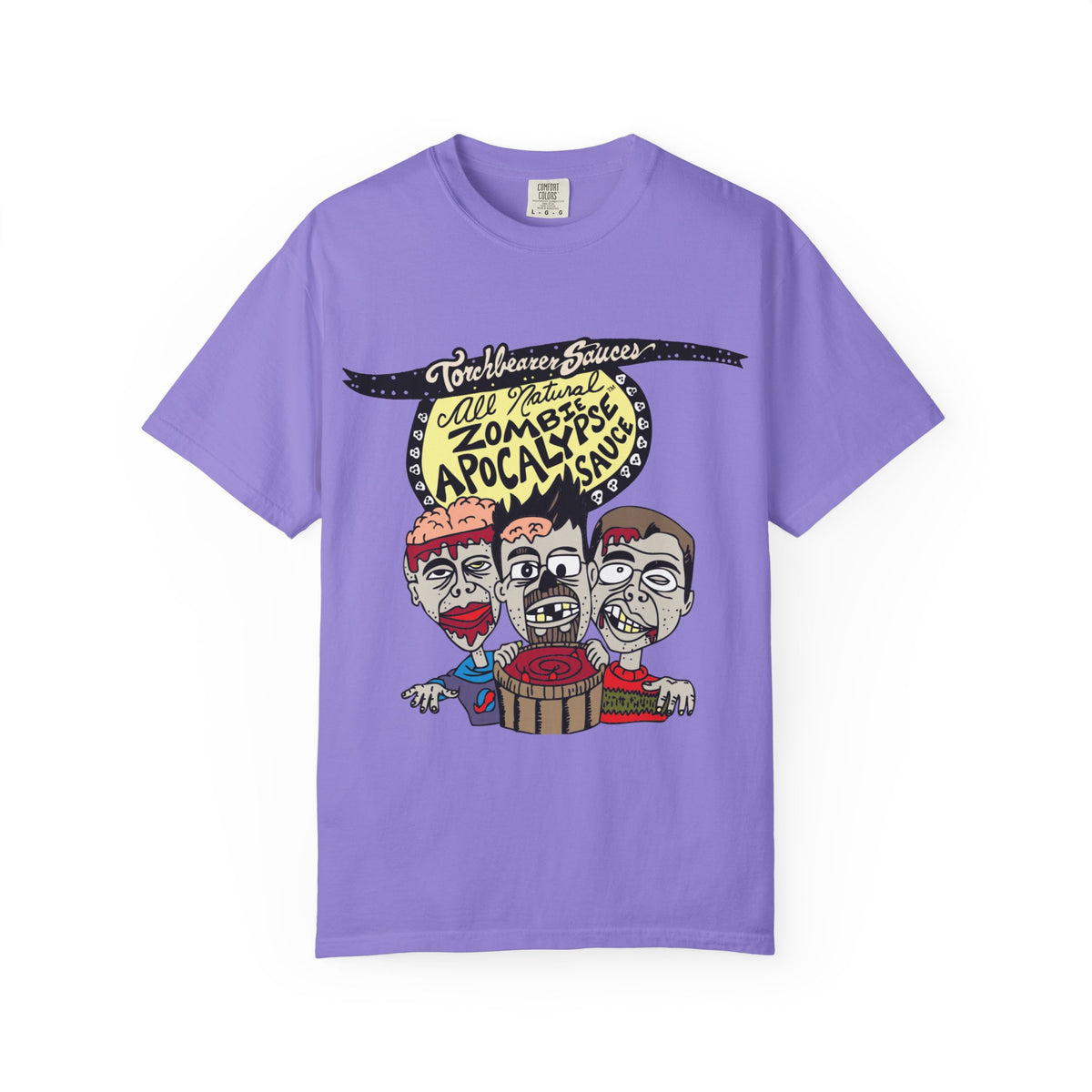Zombie Apocalypse Character T-Shirt (multiple colors available)