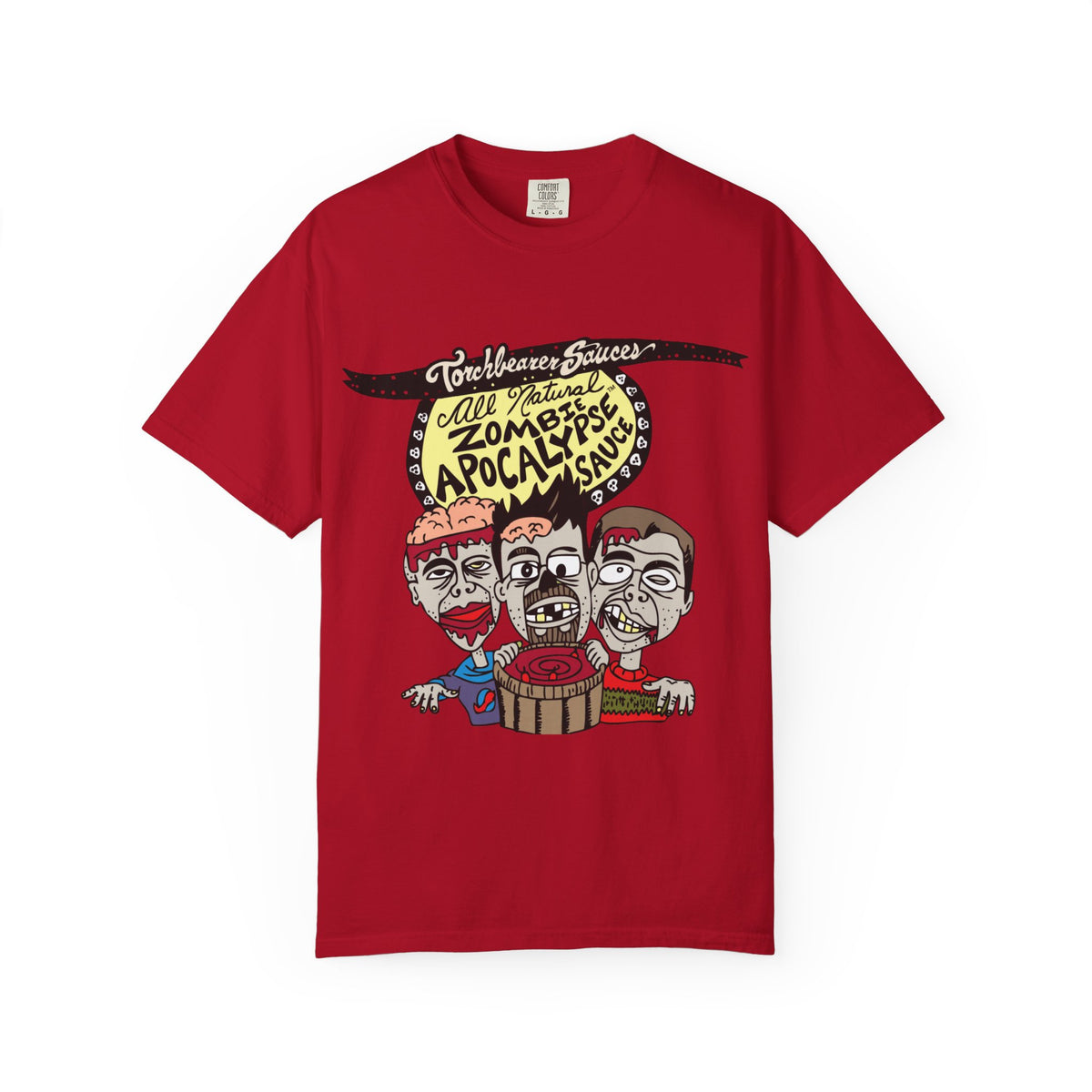 Zombie Apocalypse Character T-Shirt (multiple colors available)