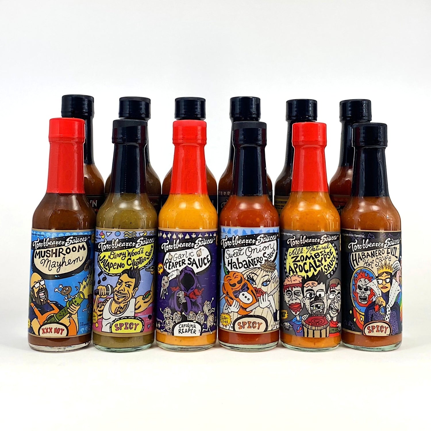 Mixed Hot Sauce Case of 12