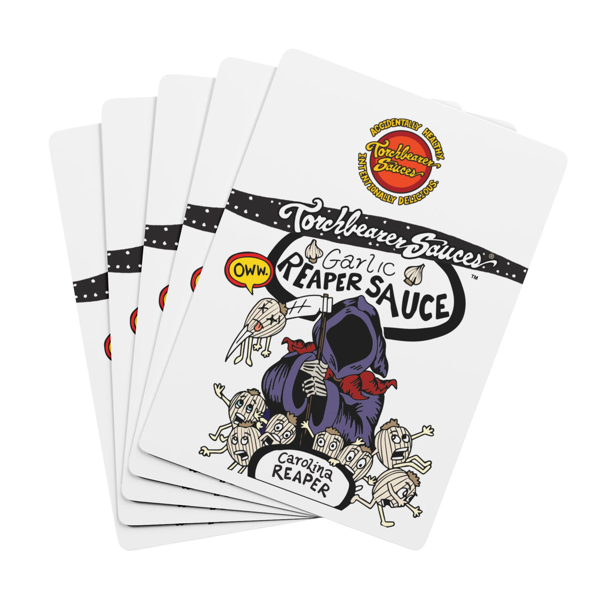 Garlic Reaper Playing Cards - 54 card deck