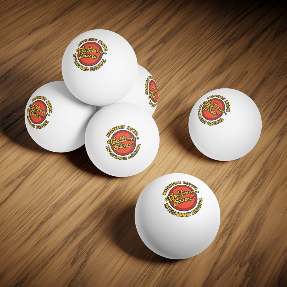 TorchBearer Ping Pong Balls - Pack of 6