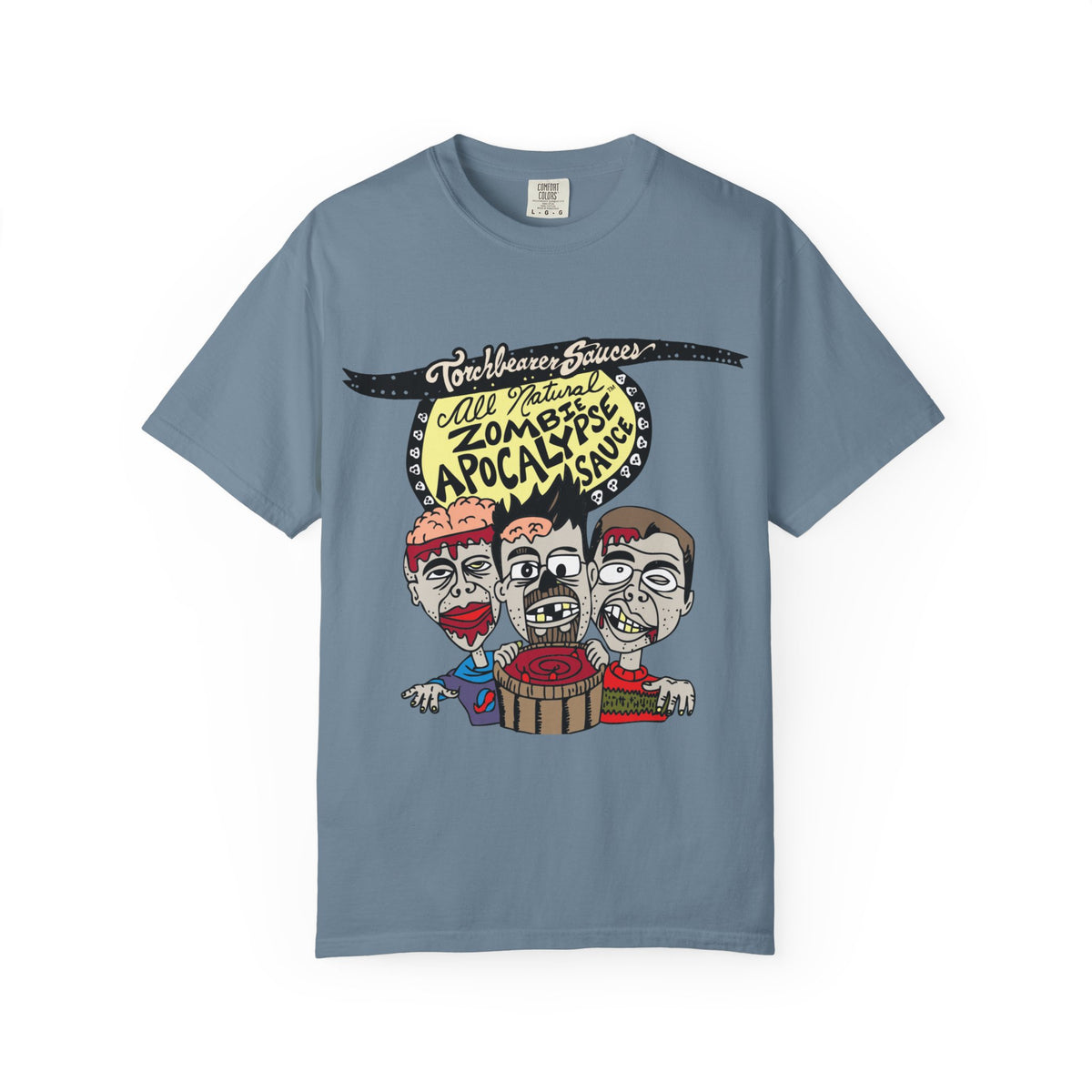Zombie Apocalypse Character T-Shirt (multiple colors available)