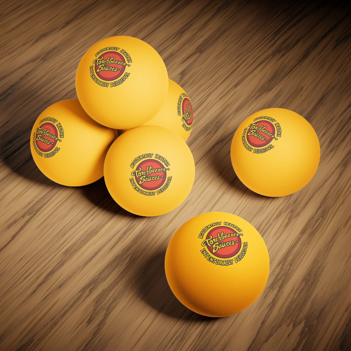 TorchBearer Ping Pong Balls - Pack of 6